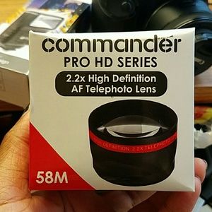 Telephoto Lens for 58mm lens